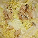 カツオのなまり節と白菜のマヨサラダ